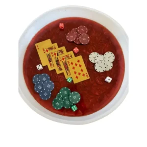 Tavolino Poker - soluzioni in resina e legno artigianali ArtResinProject